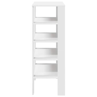 Schoenenrek 61x32x87,5 cm bewerkt hout wit 5
