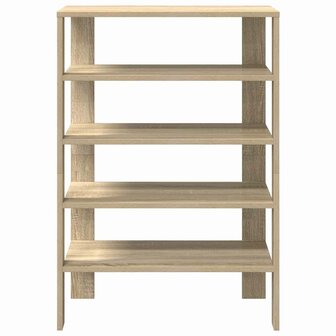 Schoenenrek 61x32x87,5 cm bewerkt hout sonoma eikenkleurig 4