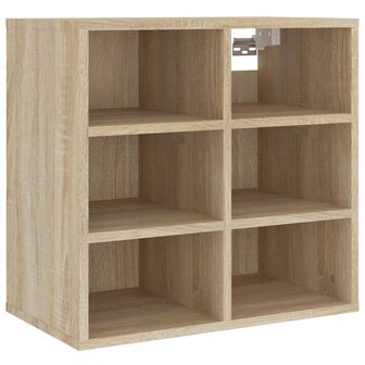 Schoenenkast 52,5x30x50 cm sonoma eikenkleurig 3
