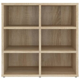 Schoenenkast 52,5x30x50 cm sonoma eikenkleurig 4
