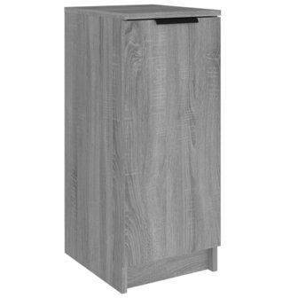 Schoenenkast 30x35x70 cm bewerkt hout grijs sonoma eikenkleurig 2