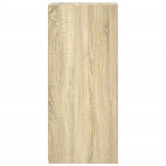 Dressoir 30x41x93 cm bewerkt hout sonoma eikenkleurig 5