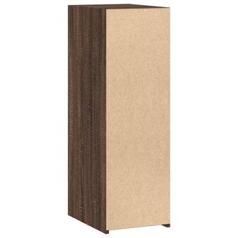 Dressoir 30x41x93 cm bewerkt hout bruin eikenkleur 6