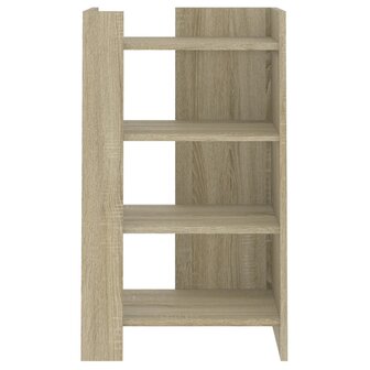 Dressoir 45x35x75 cm bewerkt hout sonoma eikenkleurig 4