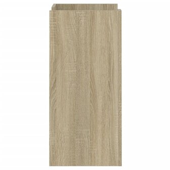 Dressoir 45x35x75 cm bewerkt hout sonoma eikenkleurig 5