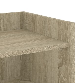 Dressoir 45x35x75 cm bewerkt hout sonoma eikenkleurig 8