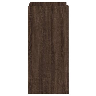 Dressoir 45x35x75 cm bewerkt hout bruin eikenkleur 5