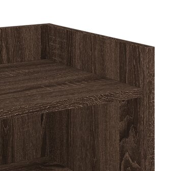 Dressoir 45x35x75 cm bewerkt hout bruin eikenkleur 8
