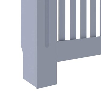Radiatorombouw 112x19x81,5 cm MDF antraciet 8