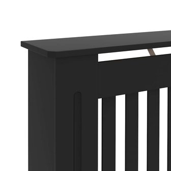 Radiatorombouw 112x19x81,5 cm MDF zwart 7