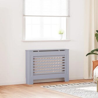 Radiatorombouw 112x19x81,5 cm MDF antraciet 1
