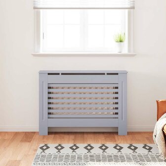 Radiatorombouw 112x19x81,5 cm MDF antraciet 9