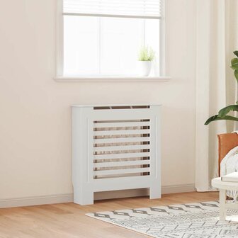Radiatorombouw 78 cm MDF wit 1