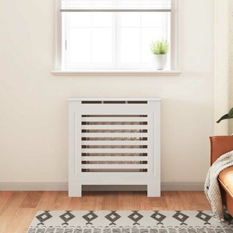 Radiatorombouw 78 cm MDF wit 3