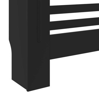 Radiatorombouw 78 cm MDF zwart 7