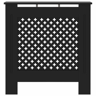 Radiatorombouw 78 cm MDF zwart 3