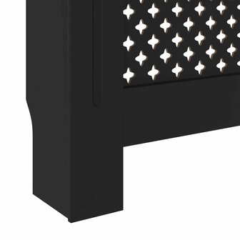 Radiatorombouw 78 cm MDF zwart 6