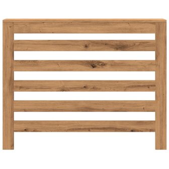 Radiatorombouw 104x20x82 cm bewerkt hout artisanaal eikenkleur 3
