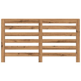 Radiatorombouw 149x20x82 cm bewerkt hout artisanaal eikenkleur 3