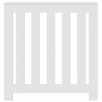Radiatorombouw 78x20x82 cm bewerkt hout wit 3
