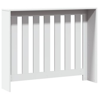 Radiatorombouw 104x20x82 cm bewerkt hout wit 5