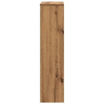 Radiatorombouw 104x20x82 cm bewerkt hout artisanaal eikenkleur 4