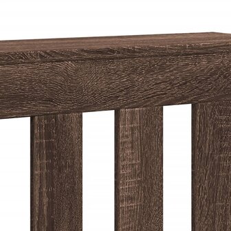 Radiatorombouw 149x20x82 cm bewerkt hout bruin eikenkleurig 6
