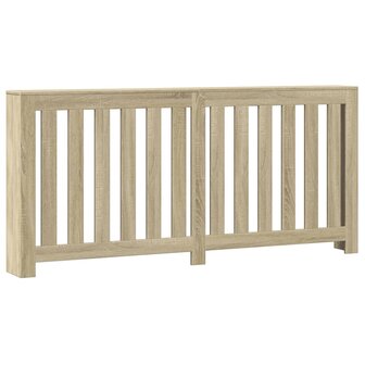 Radiatorombouw 175x20x82 cm bewerkt hout sonoma eikenkleurig 2