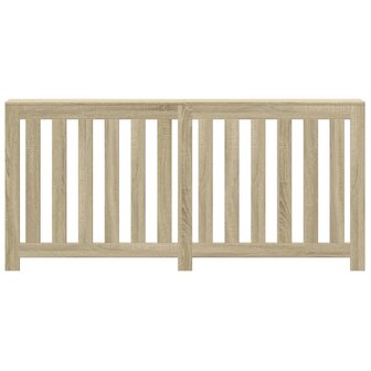 Radiatorombouw 175x20x82 cm bewerkt hout sonoma eikenkleurig 3