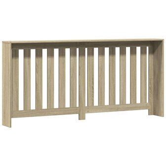 Radiatorombouw 175x20x82 cm bewerkt hout sonoma eikenkleurig 5