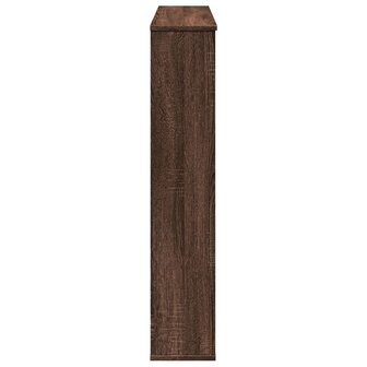 Haardombouw 100x20x100 cm bewerkt hout bruin eikenkleurig 5