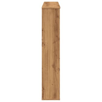 Haardombouw 100x20x100 cm bewerkt hout artisanaal eikenkleurig 5