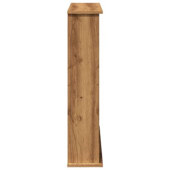 Haardombouw 75x20x87,5 cm bewerkt hout artisanaal eikenkleurig 5