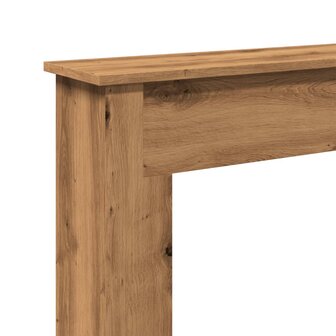 Haardombouw 75x20x87,5 cm bewerkt hout artisanaal eikenkleurig 7