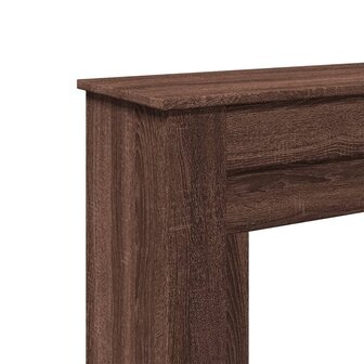 Haardombouw 90x30x90 cm bewerkt hout bruin eikenkleurig 7