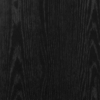Haardombouw 81x18x82 cm spaanplaat zwart eikenkleurig 9