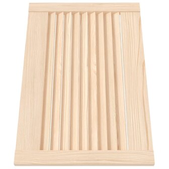 Kastdeur met lamellen 39,5x59,4 cm massief grenenhout 3