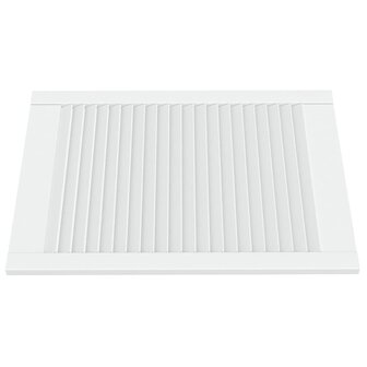 Kastdeuren met lamellen 2 st 69x49,4 cm massief grenenhout wit 3