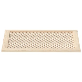 Kastdeuren met latwerk 2 st 59,5x99 cm massief grenenhout 4