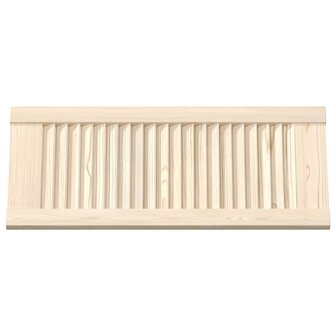 Kastdeur met lamellen 69x29,5 cm massief grenenhout 5