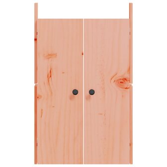 Kastdeurtjes voor buitenkeuken 2 st 50x9x82 cm douglashout 5