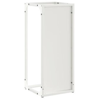 Brandhoutrek 25x25x60 cm koudgewalst staal wit 7