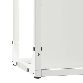 Brandhoutrek 25x25x60 cm koudgewalst staal wit 9