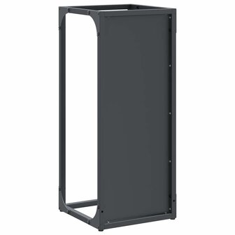 Brandhoutrek 25x25x60 cm koudgewalst staal antracietkleurig 7
