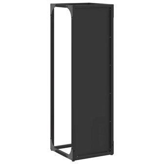 Brandhoutrek 25x25x80 cm koudgewalst staal zwart 7