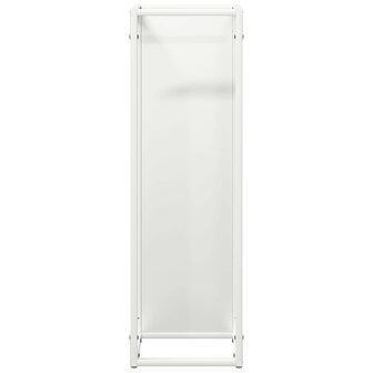 Brandhoutrek 25x25x80 cm koudgewalst staal wit 5