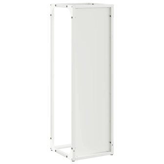 Brandhoutrek 25x25x80 cm koudgewalst staal wit 7