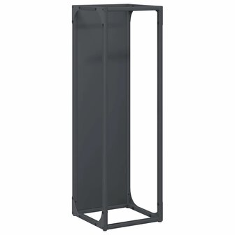Brandhoutrek 25x25x80 cm koudgewalst staal antracietkleurig 2