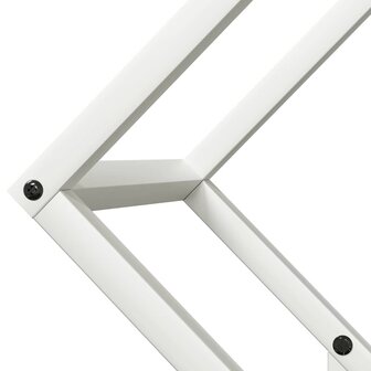 Brandhoutrek 50x25x50 cm koudgewalst staal wit 7