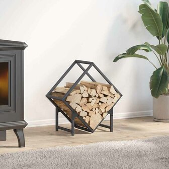Brandhoutrek 50x25x50 cm koudgewalst staal antracietkleurig 1